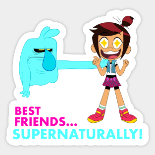 Best Friends Supernaturally! | The Ghost And Molly McGee Sticker